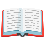 Livro aberto - Noto Color Emoji