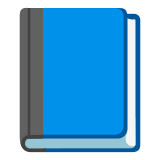 Livro azul - Noto Color Emoji