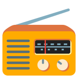 Rádio - Noto Color Emoji