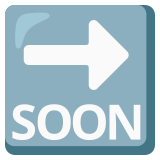 Seta "SOON" - Noto Color Emoji