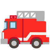 Carro do corpo de bombeiros - Noto Color Emoji