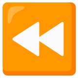 Botão de retroceder - Noto Color Emoji