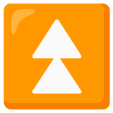 Botão de avanço para cima - Noto Color Emoji