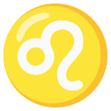 Signo de Leão - Noto Color Emoji