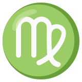 Signo de Virgem - Noto Color Emoji