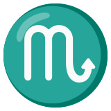 Signo de Escorpião - Noto Color Emoji