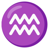 Signo de Aquário - Noto Color Emoji