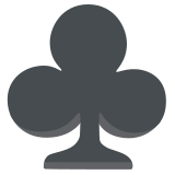 Naipe de paus - Noto Color Emoji