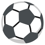 Bola de futebol - Noto Color Emoji