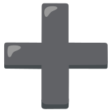 Símbolo de adição - Noto Color Emoji