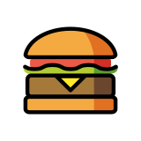 Hambúrguer - OpenMoji