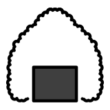 Arroz japonês - OpenMoji