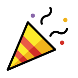 Cone de festa - OpenMoji