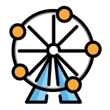 Roda gigante - OpenMoji