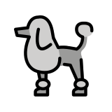 Poodle - OpenMoji