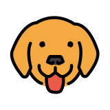 Rosto de cachorro - OpenMoji