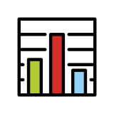 Gráfico de barras - OpenMoji