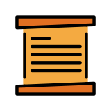 Pergaminho - OpenMoji
