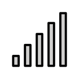 Barras de sinal - OpenMoji