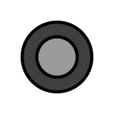 Botão de opção - OpenMoji