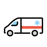 Ambulância - OpenMoji