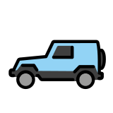 SUV - OpenMoji