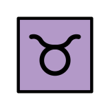Signo de Touro - OpenMoji