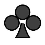 Naipe de paus - OpenMoji