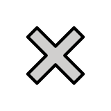 Sinal de multiplicação - OpenMoji