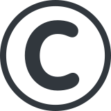 Símbolo de copyright - Twitter / X