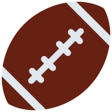 Bola de futebol americano - Twitter / X