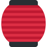 Lanterna vermelha de papel - Twitter / X