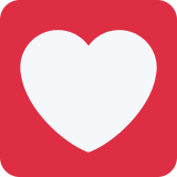 Coração decorativo - Twitter / X