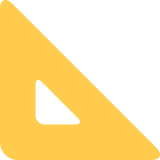 Régua triangular - Twitter / X