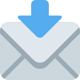 Envelope com seta - Twitter / X