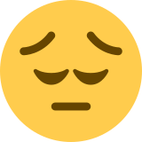 Rosto deprimido - Twitter / X