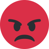 Rosto furioso - Twitter / X