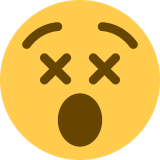 Rosto atordoado - Twitter / X