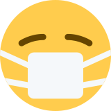 Rosto com máscara médica - Twitter / X