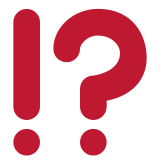 Exclamação com interrogação - Twitter / X