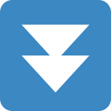 Botão de avanço para baixo - Twitter / X