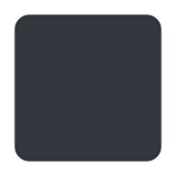 Quadrado preto médio - Twitter / X