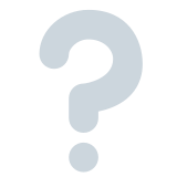 Ponto de interrogação branco - Twitter / X