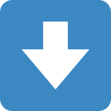 Seta para baixo - Twitter / X