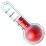 Emoji de termômetro