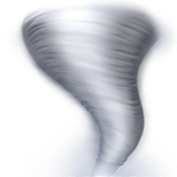 Emoji tornado