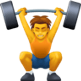 Pessoa levantando peso - Facebook