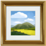 Quadro emoldurado - Facebook