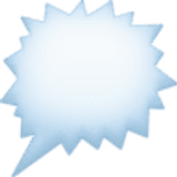 Balão de raiva à direita - Facebook