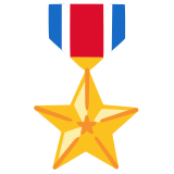 Medalha militar - Noto Color Emoji